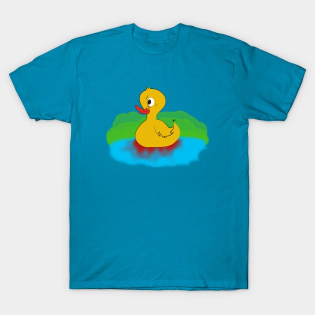 The Monthly Duckling T-Shirt by k1ownkid